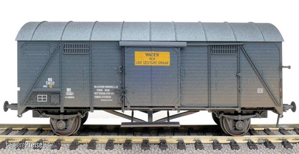 NS CHGZ RIV 'Los gestort graan' gedeckter Wagen (Verschmutzt)