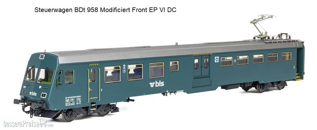 DC Steuerwagen BDt 958 Modificiert Front EP VI (Exklusiv für KML)