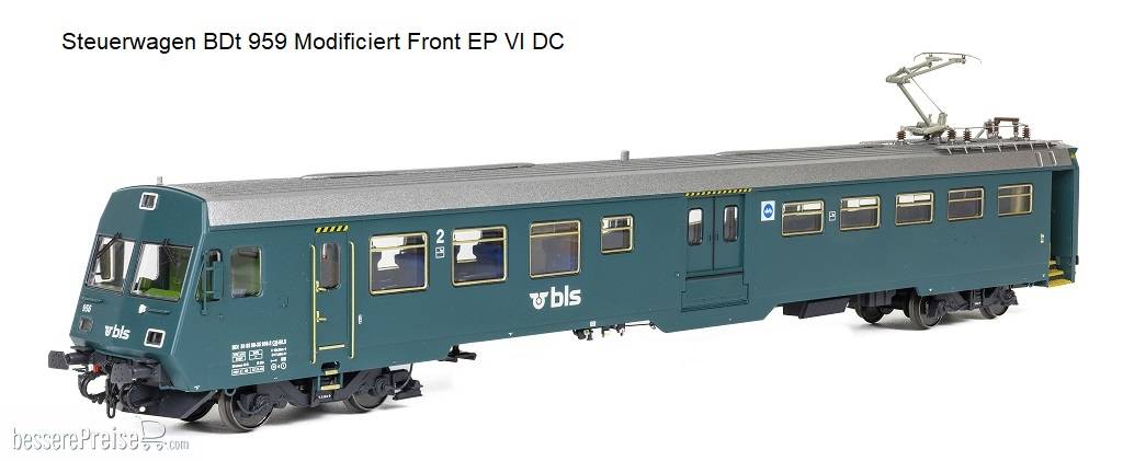 DC Steuerwagen BDt 959 Modificiert Front EP VI (Exklusiv für KML)