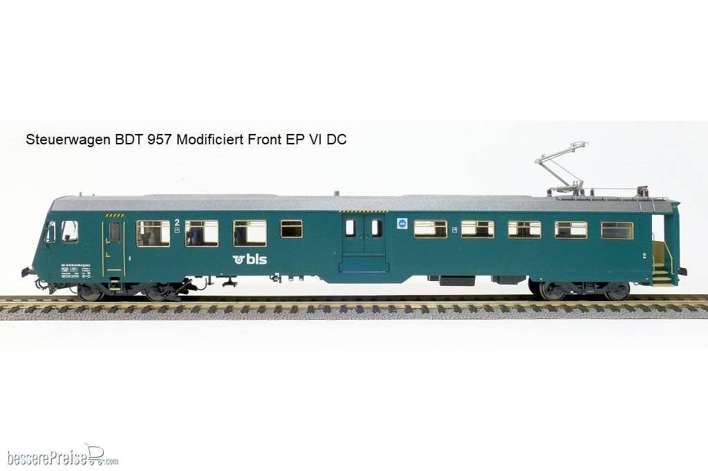 DC Steuerwagen BDt 957 Modificiert Front Autoverladezug 2 EP VI