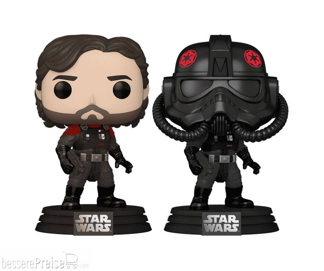 Funko FK80164 - Star Wars: Andor POP! TV Vinyl Figuren Cassian Andor (Sienar Test Pilot) w/chase 9 cm Sortiment (6)