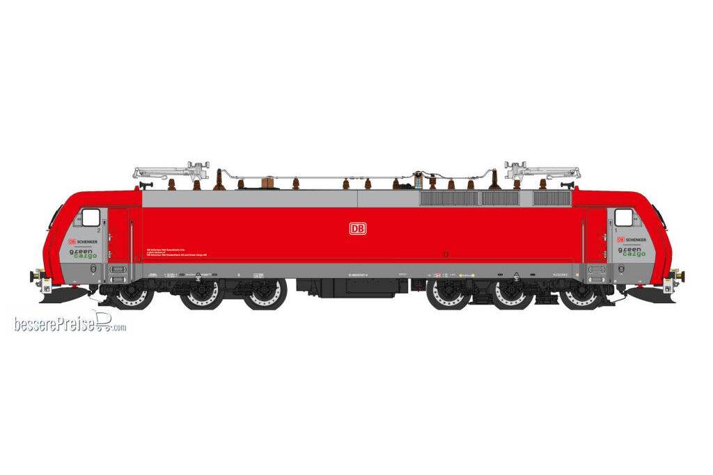 E-Lok Serie EG 3107 DB Schenker/Green Cargo, Ep.VI, AC SND
