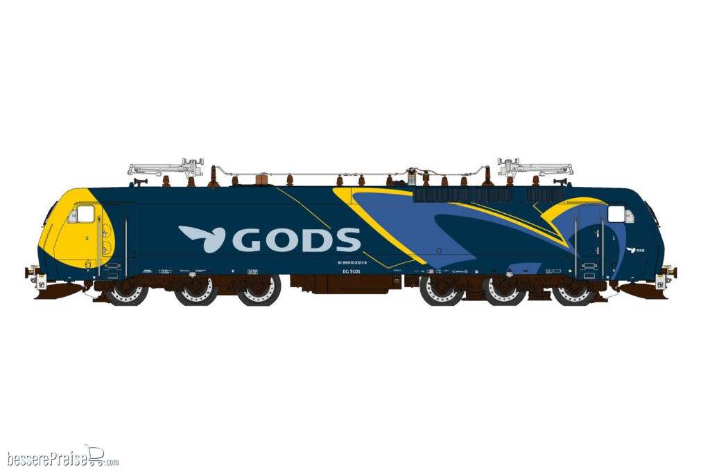 E-Lok Serie EG 3101 DSB Gods, Ep.V, AC