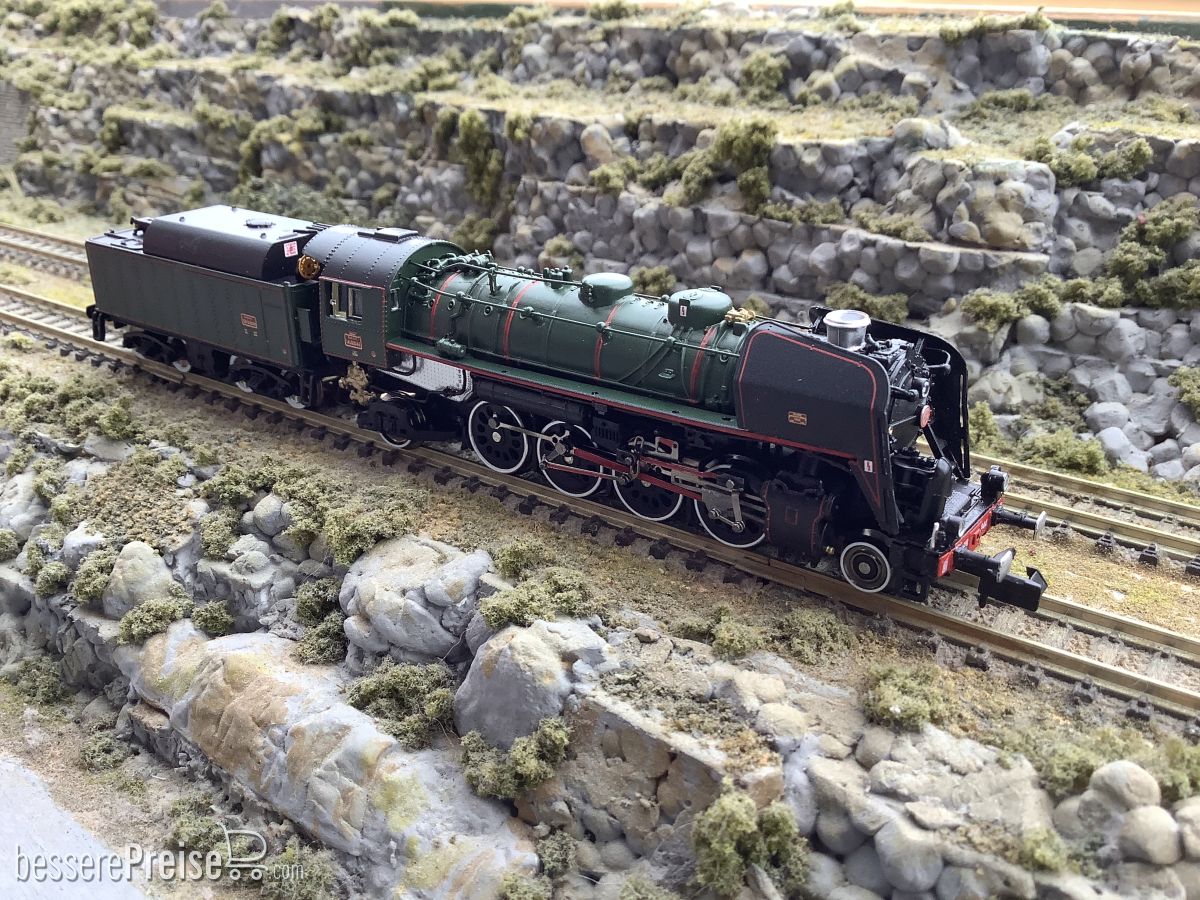 SNCF Dampflok 141R 1244 Mikado Brugg CH