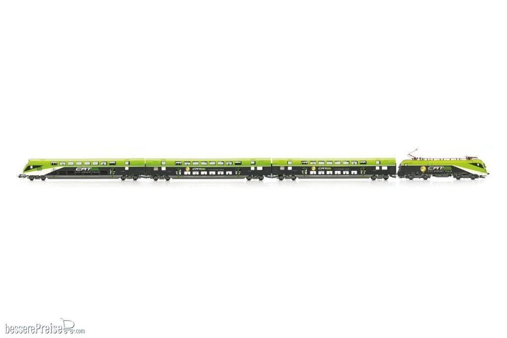 Personenzug, 4-tlg. mit Rh 1116 ÖBB/CAT, Ep.VI, AC - Lemke