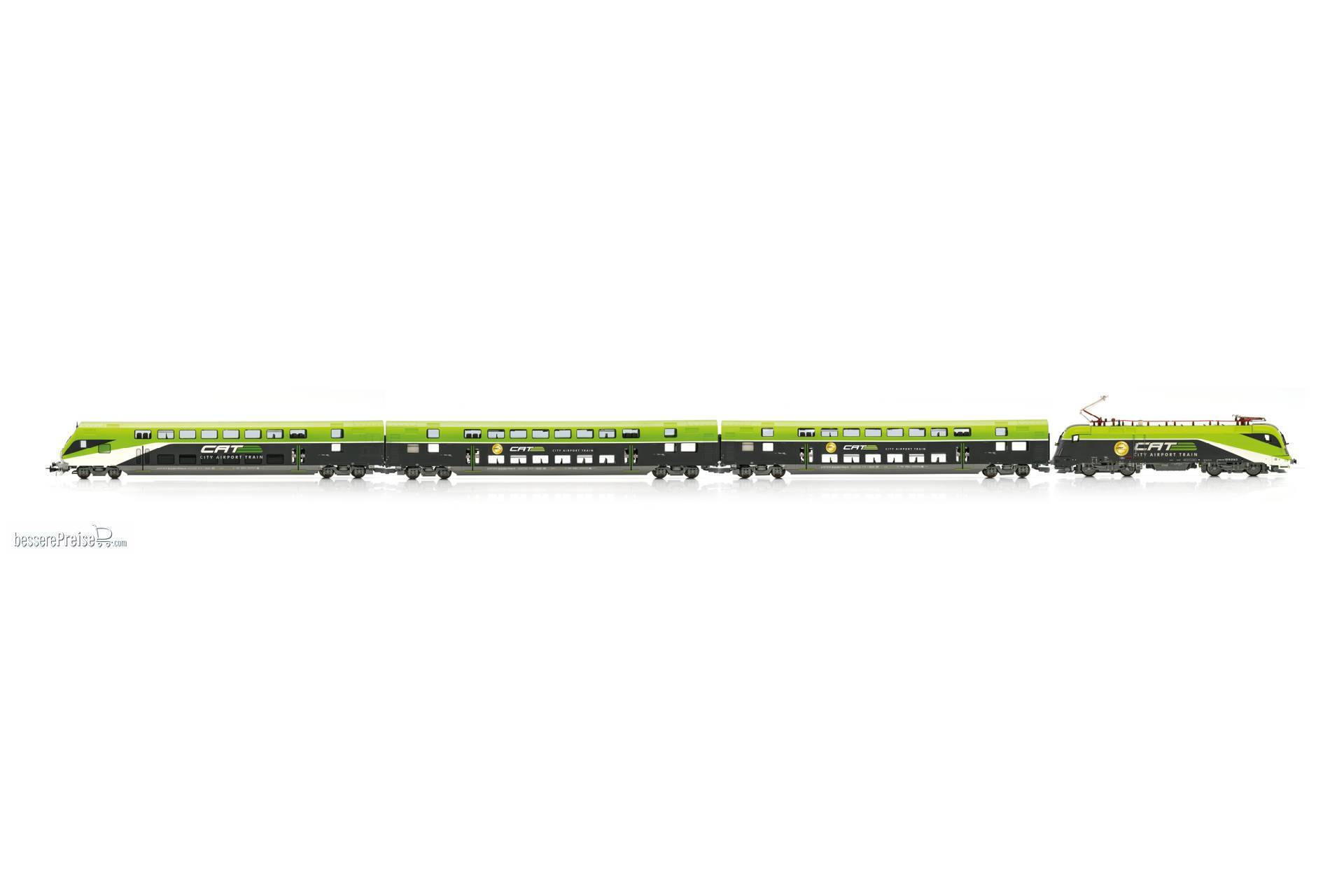 Personenzug, 4-tlg. mit Rh 1116 ÖBB/CAT, Ep.VI, AC Sound