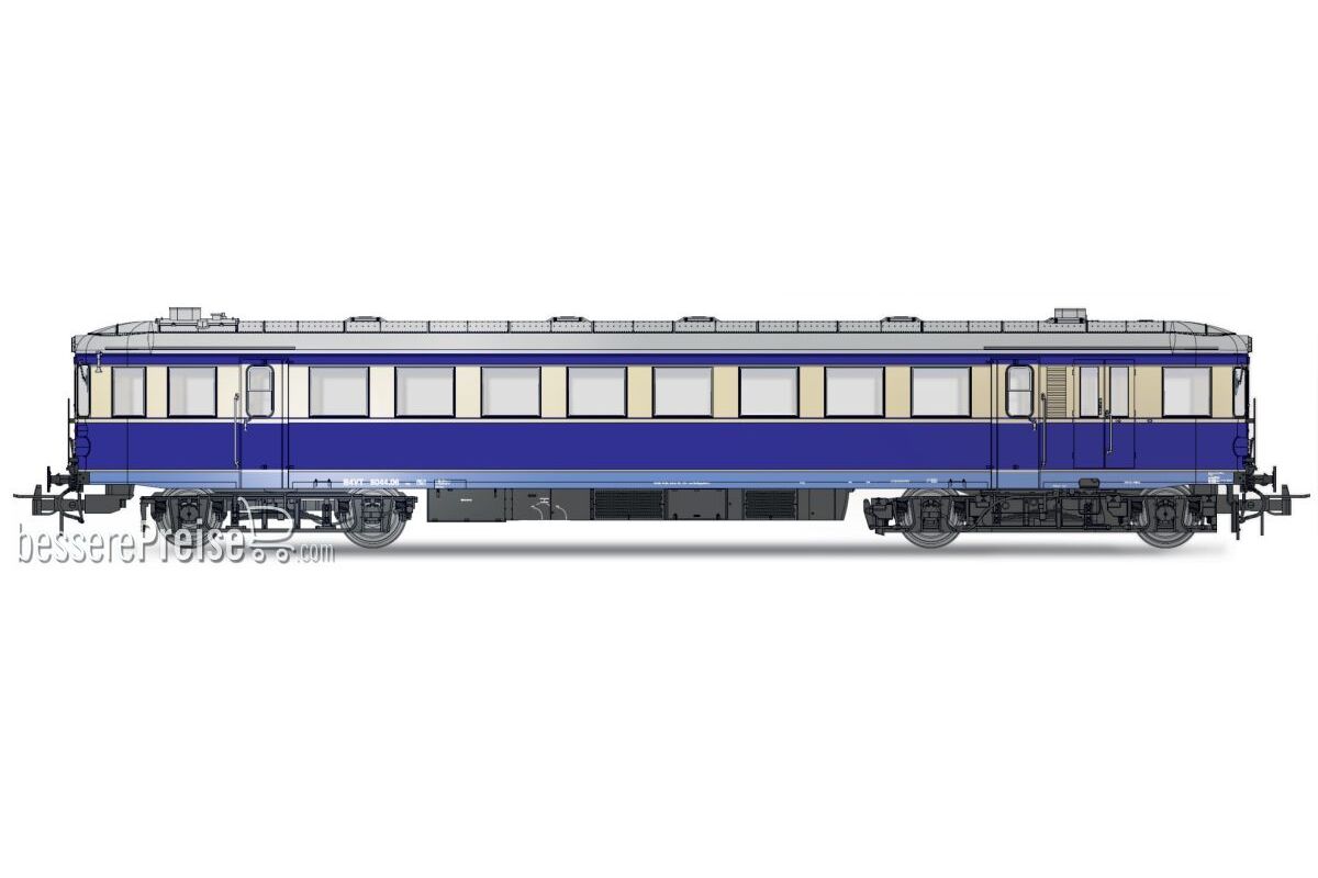 Triebwagen Rh 5044.06 ÖBB, Ep.III/IV, creme/blau, AC Sound