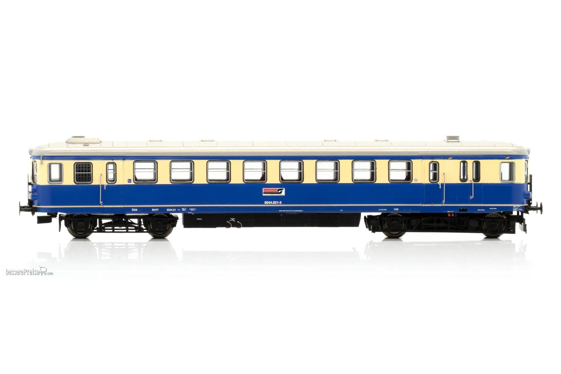Triebwagen Rh 5044.21 ÖBB, Ep.IV, creme/blau, AC