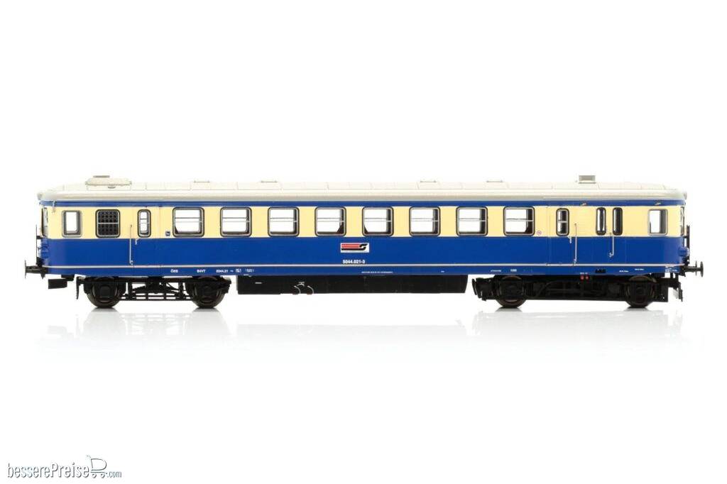 Triebwagen Rh 5044.21 ÖBB, Ep.IV, creme/blau, AC Sound