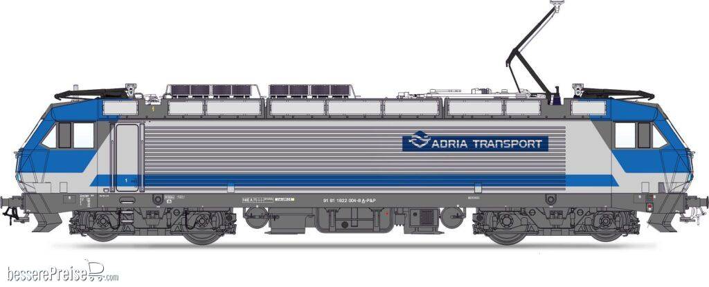 E-Lok Rh 1822.003 Adria Transport Ep.V, AC Sound