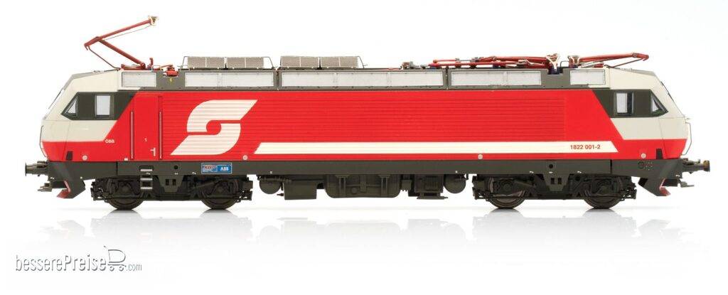E-Lok Rh 1822.001 ÖBB Ep.V, Pflatsch, AC Sound