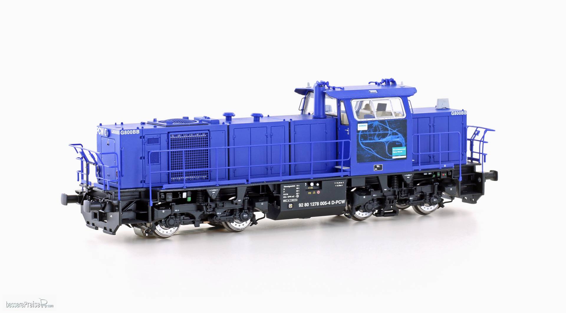 Diesellok MaK G800 BB Siemens PCW, Ep.VI - Lemke
