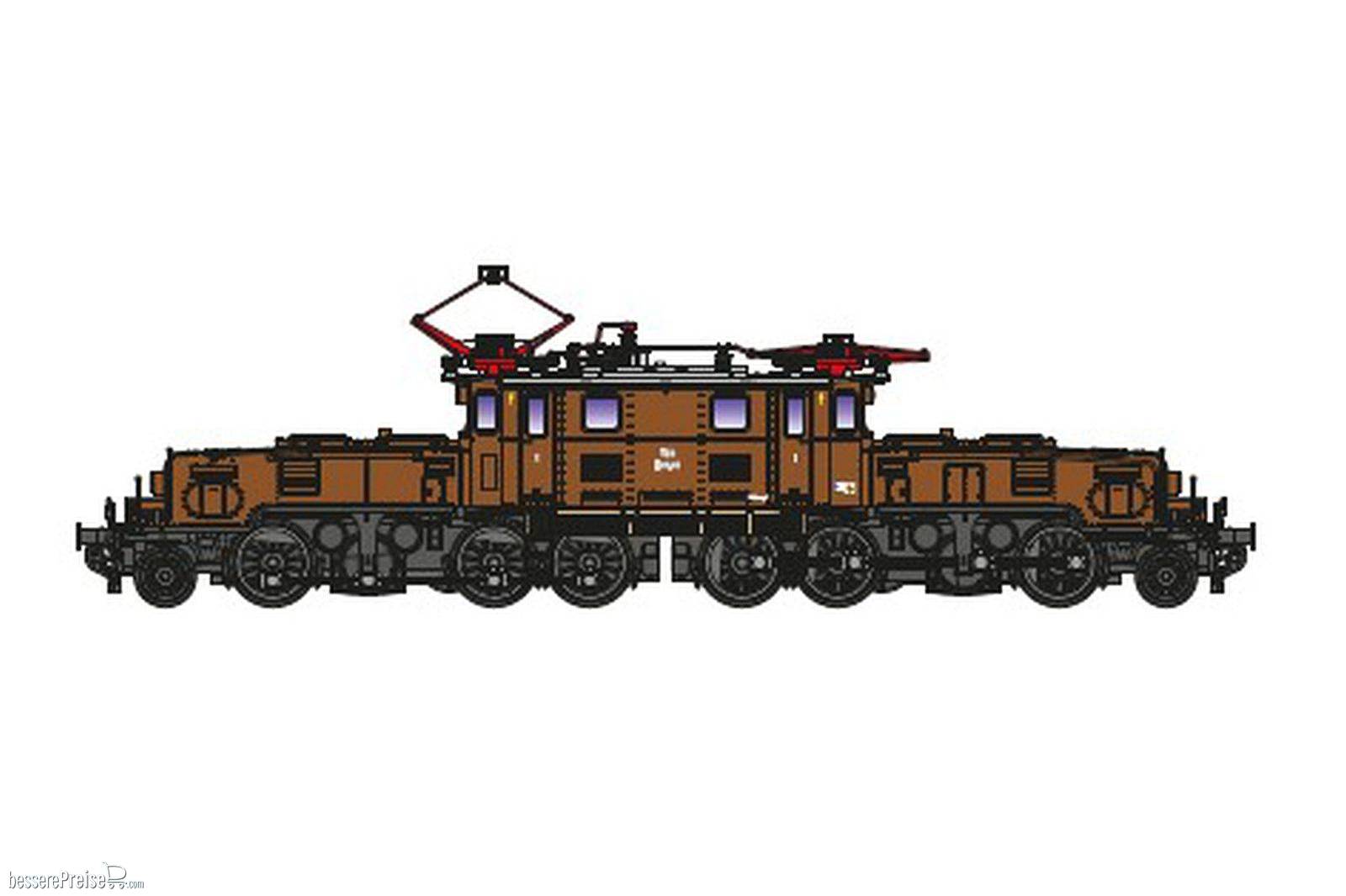 E-Lok Rh 1189 ÖBB, Ep.III, braun