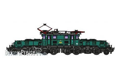 E-Lok Rh 1100 ÖBB, Ep.IV-VI, Museumslok, grün, Sound - Lemke