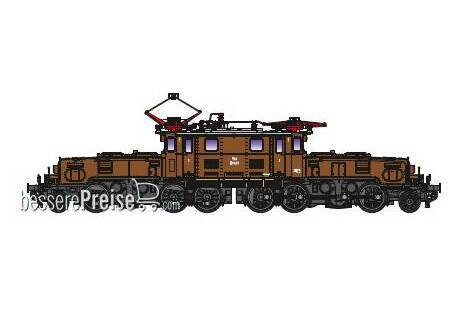 E-Lok Rh 1189 ÖBB, Ep.III, braun, Sound - Lemke