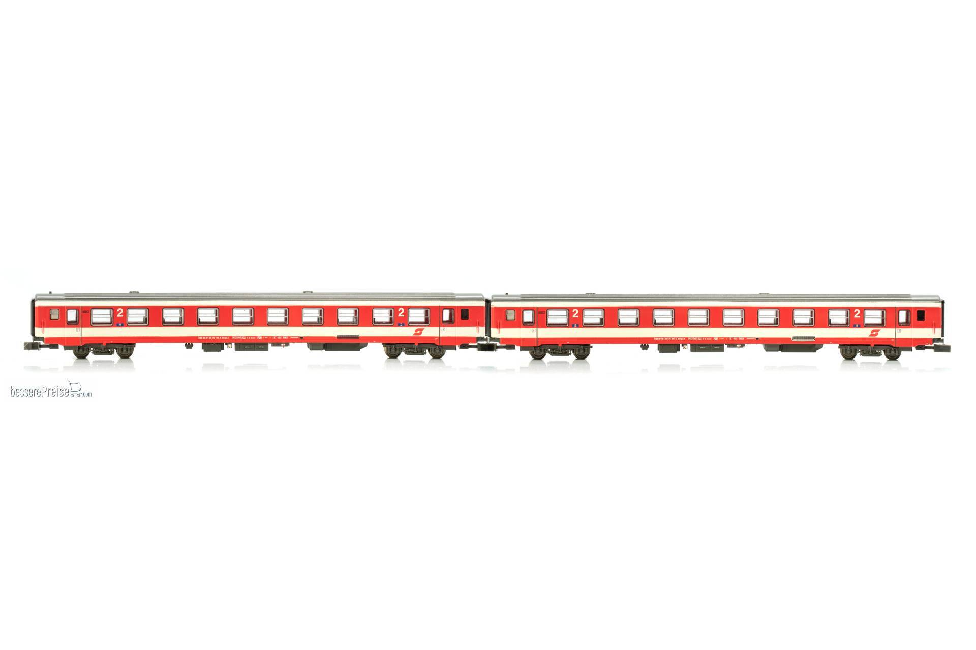 2er Set Inlandsreisezugwagen ÖBB, Ep.IV, Sparlack