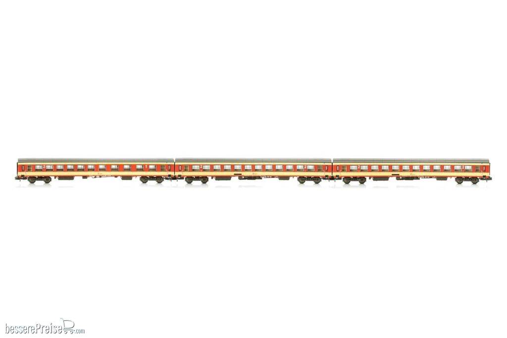 3er Set UIC-X Personenwagen ÖBB, Ep.IV, Sparlack