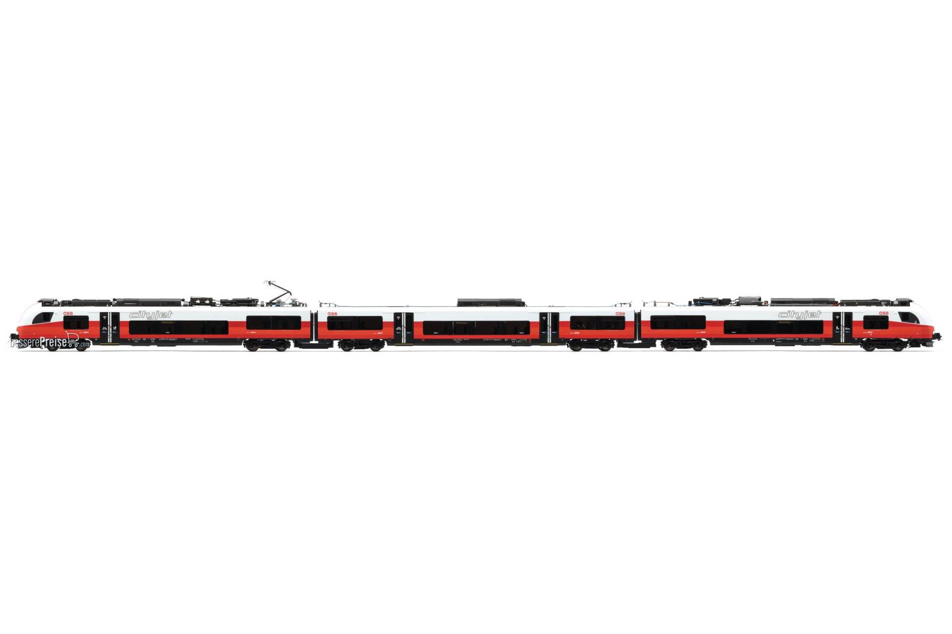 Triebzug Rh 4744 Desiro, 3-tlg. ÖBB Cityjet, Ep.VI, Sound - Lemke