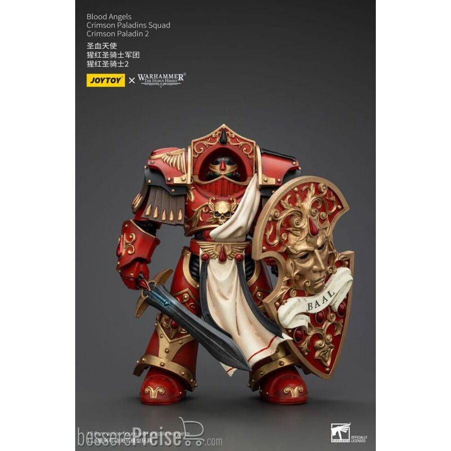 Warhammer The Horus Heresy Actionfigur 1/18 Blood Angels Crimson Paladins Squad Crimson Paladin 2 14 cm