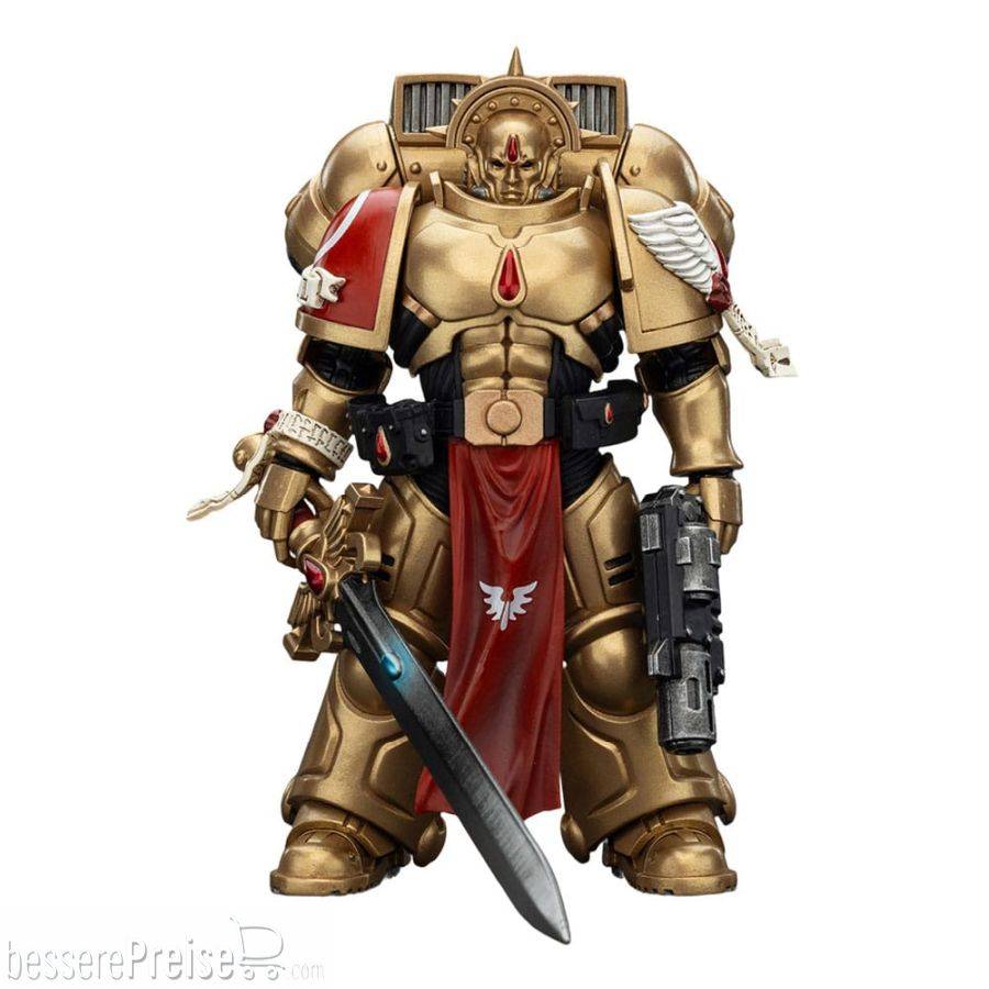Joy Toy JT01840 - Warhammer 40,000: Combat Patrol Blood Angels Actionfigur Sanguinary Guard 1 with Inferno Pistol and Encarmine Blade 20 cm