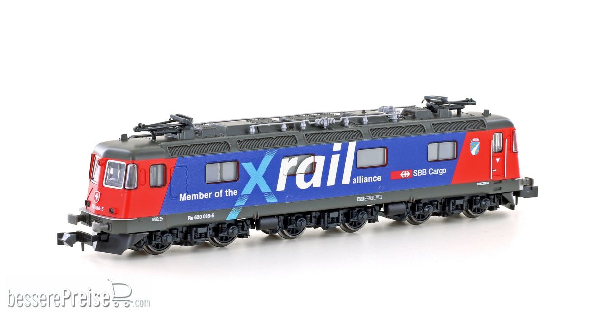 E-Lok Re 620 "Lintahl" SBB Cargo mit Klimaanlage X Rail Ep.VI