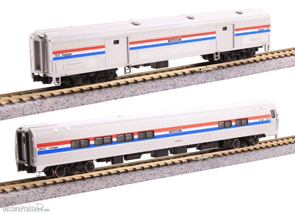 2er Set Personenwagen Amfleet Amtrak, Ep.IV, Ph.III