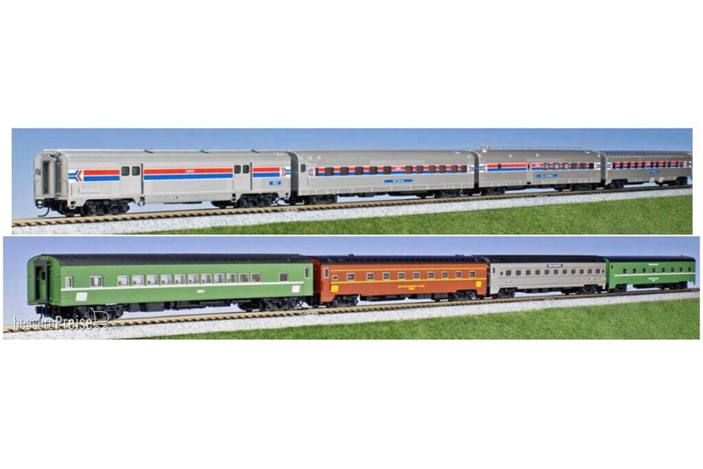 8er Set Personenwagen Amtrak, Ep.IV, Rainbow Era