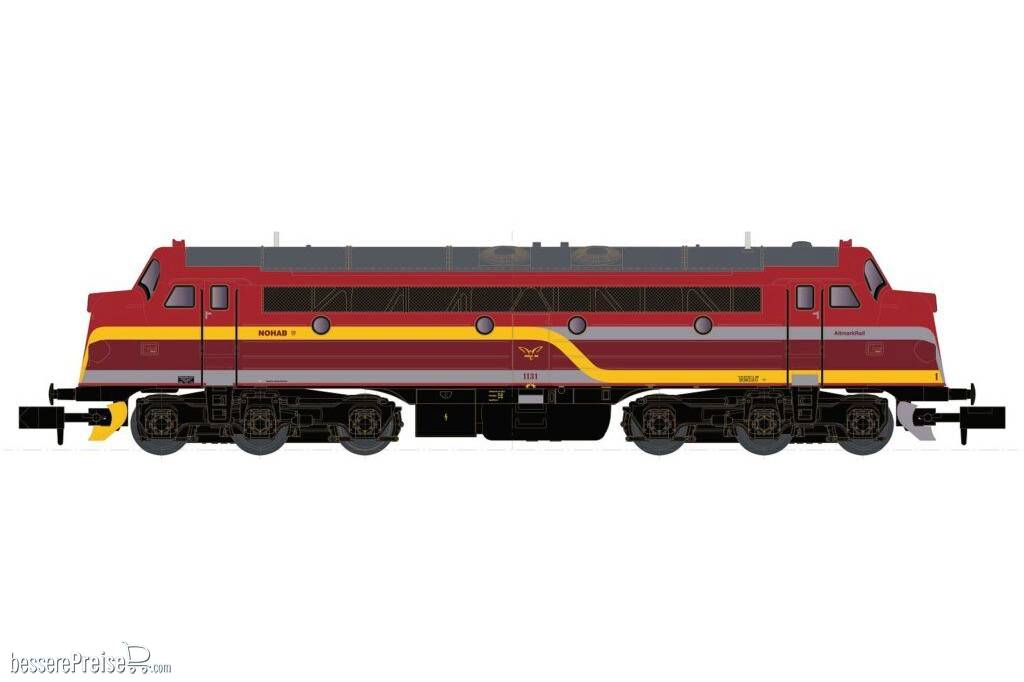 Diesellok V170 1131 Nohab Altmark Rail, Ep.VI - Lemke