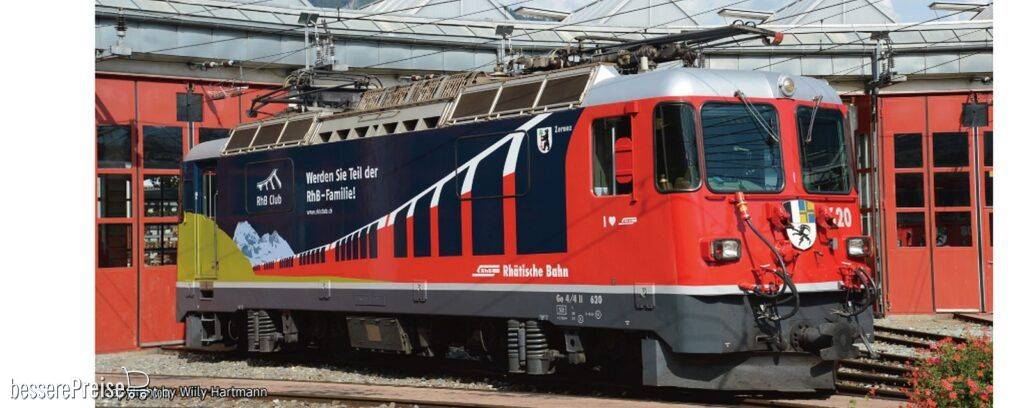 E-Lok Ge 4/4 II RhB/RhB Club, Ep.VI - Lemke
