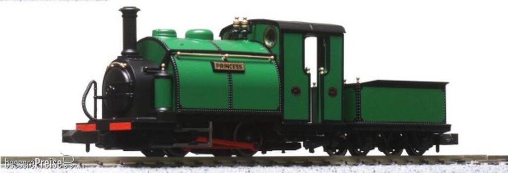 Dampflok 0-4-0 FR, Ep.IV-VI, grün, Princess, Spur H0e