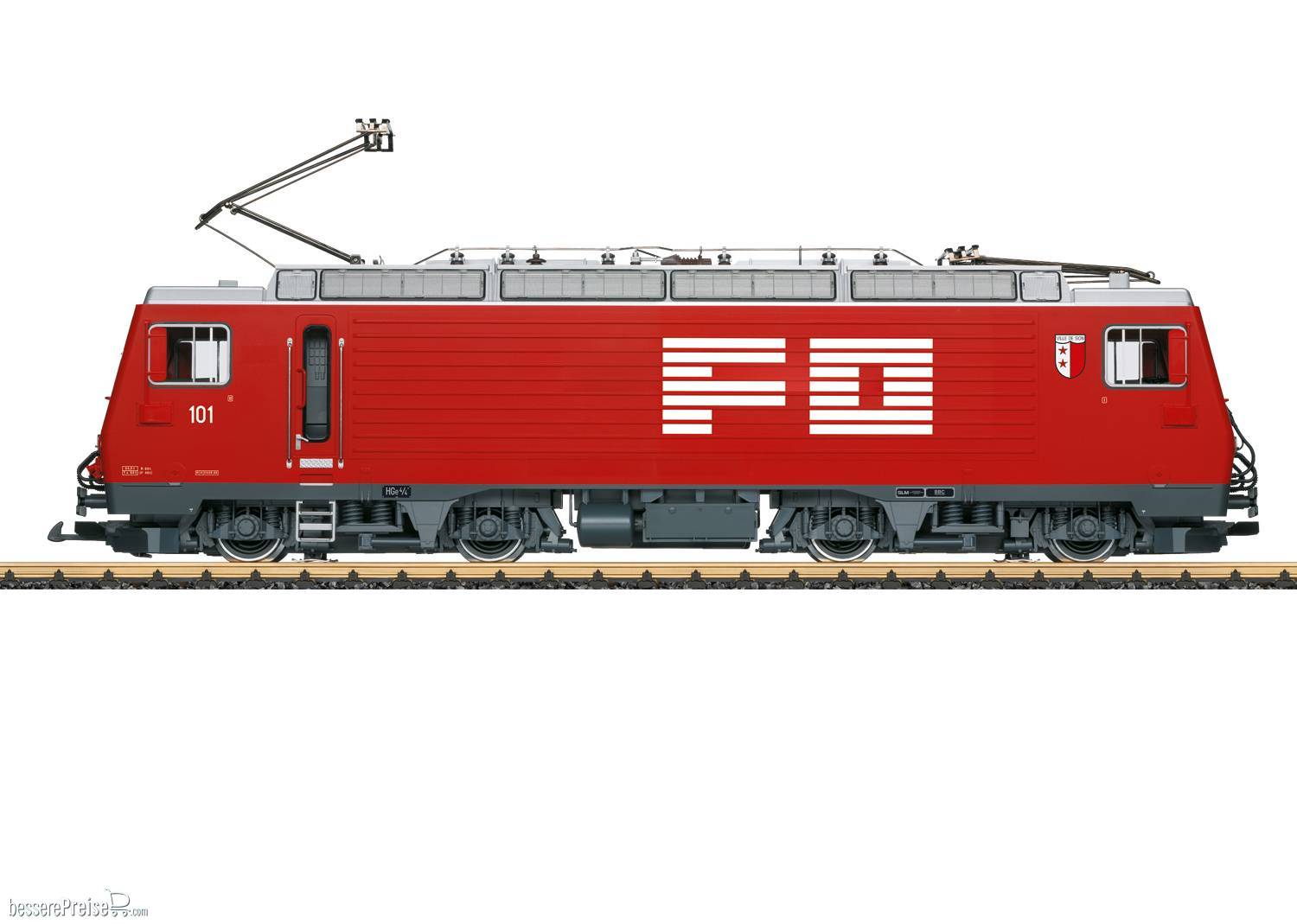 HGe 4/4 II Betriebsnummer 101 der FO