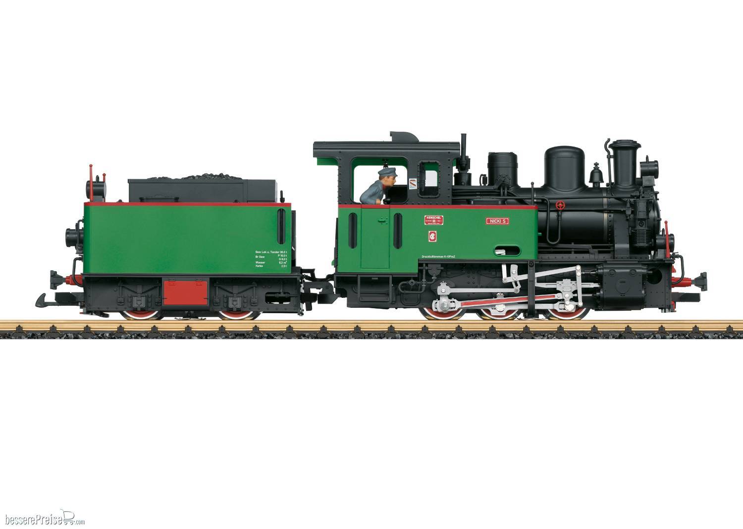 Dampflokomotive 798.101 der SWEG