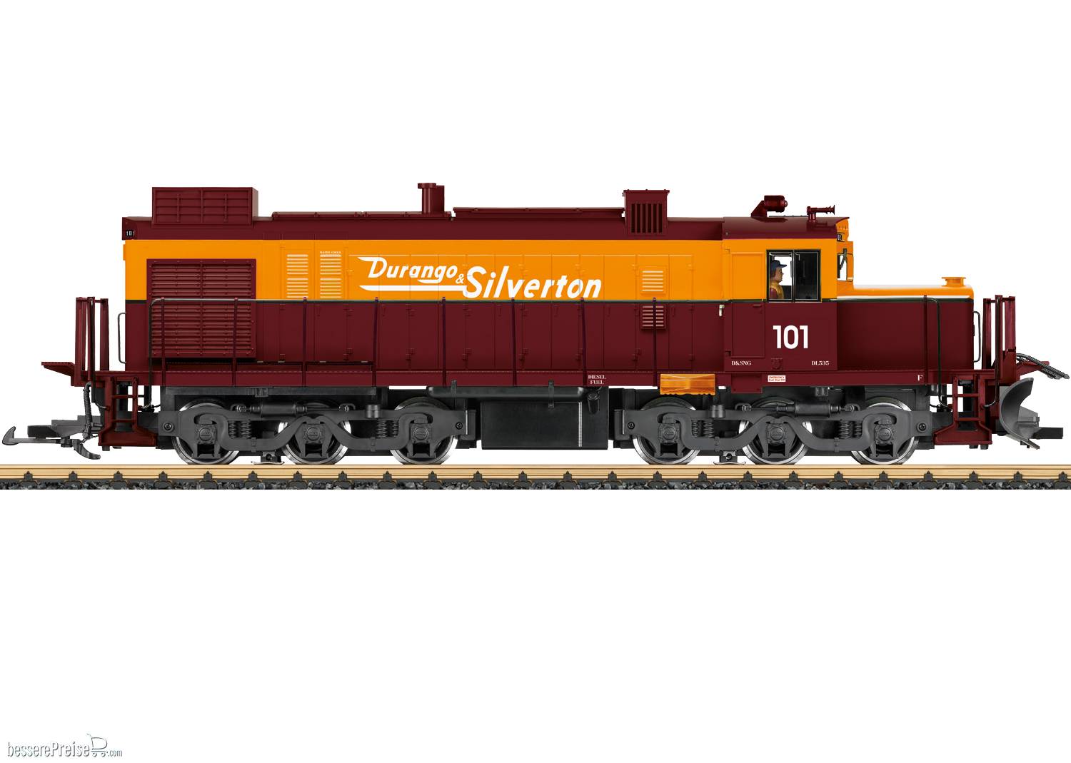 Alco-Diesellok DL 535 E Nr. 101 D&S