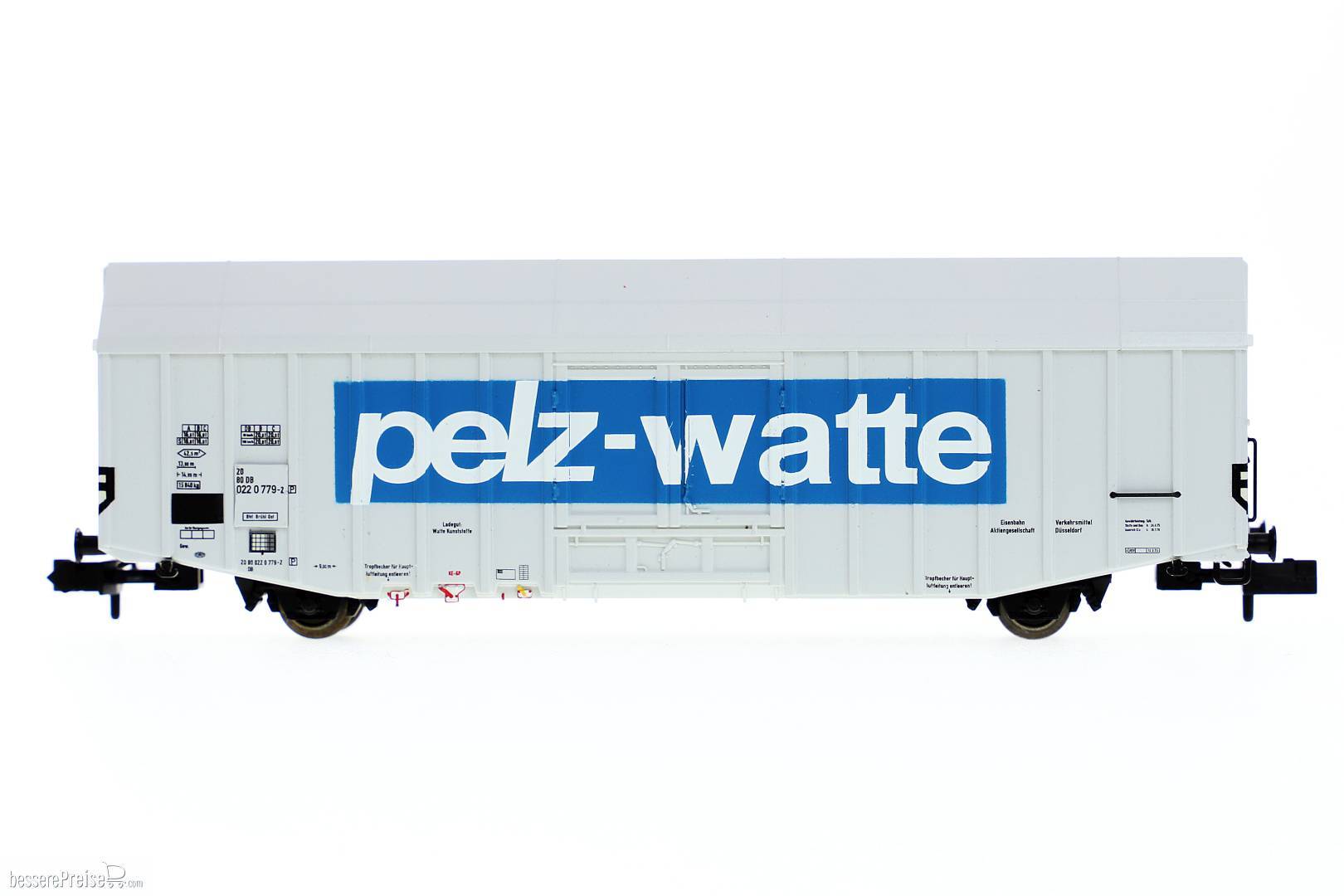 Liliput N L265807 - Großräumiger Güterwagen, Hbks, DB, pelz-watte, Ep.IV (kurz) | Modellbahn | Modelleisenbahn