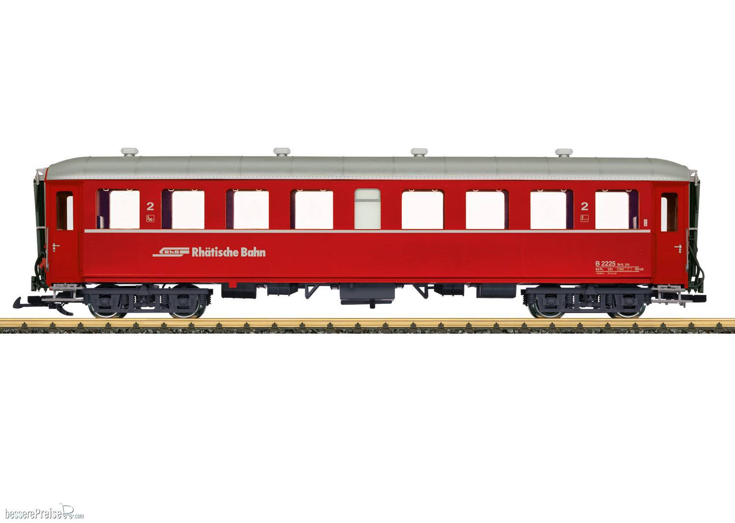 RhB Schnellzugwagen 2. Klasse