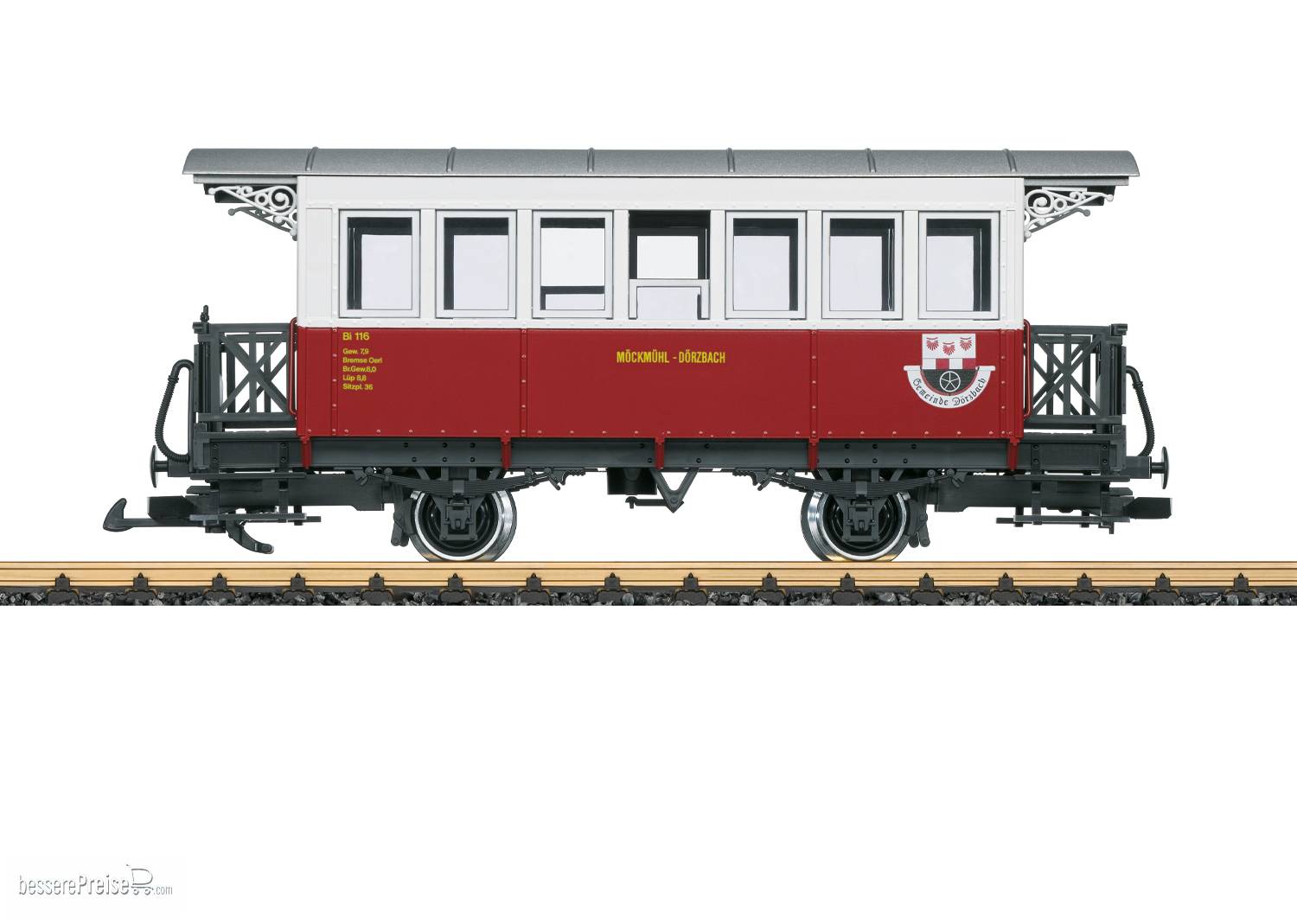 Jagstalbahn Personenwg.Nr.116