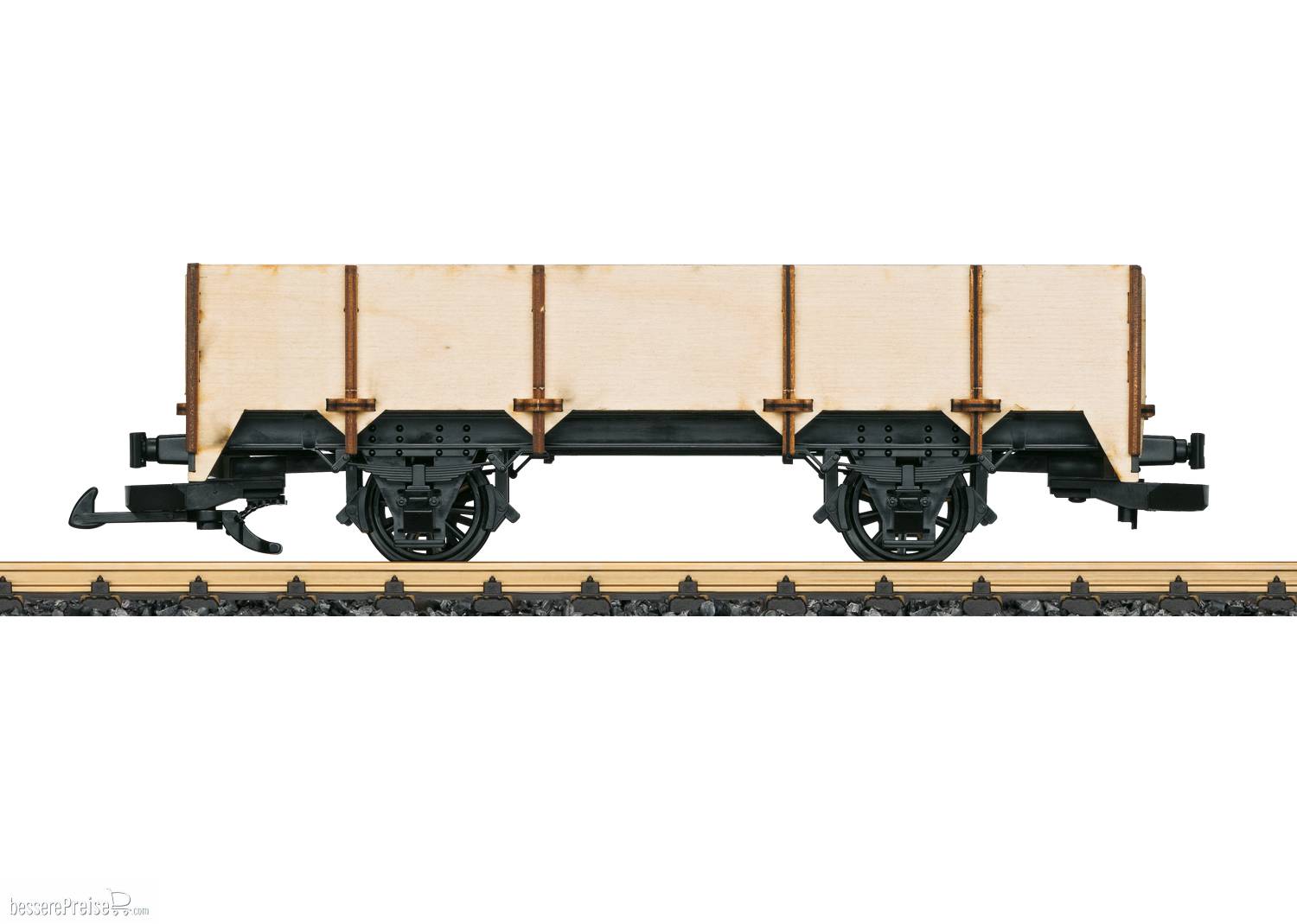 Offener Hochbordwagen mit Holzaufbau