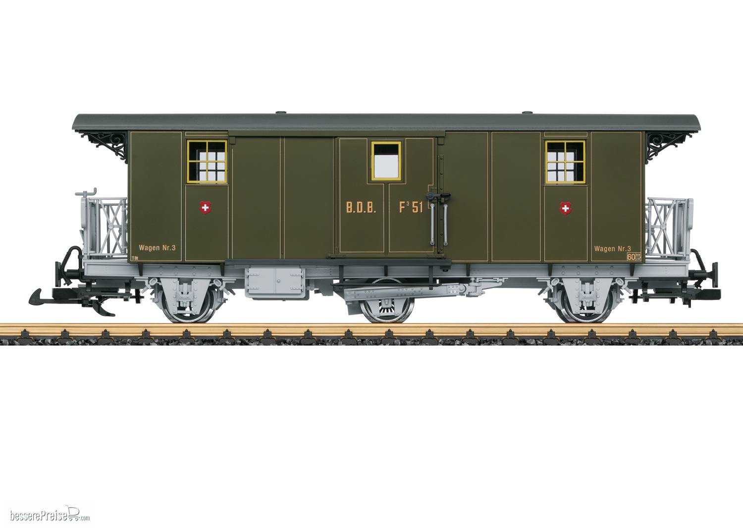 BDB Gepäckwagen F 51