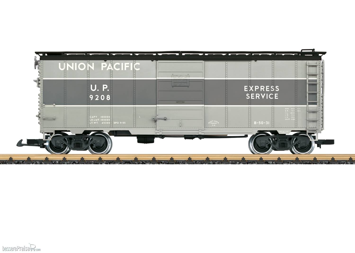 Express Service Steel Box Car UP