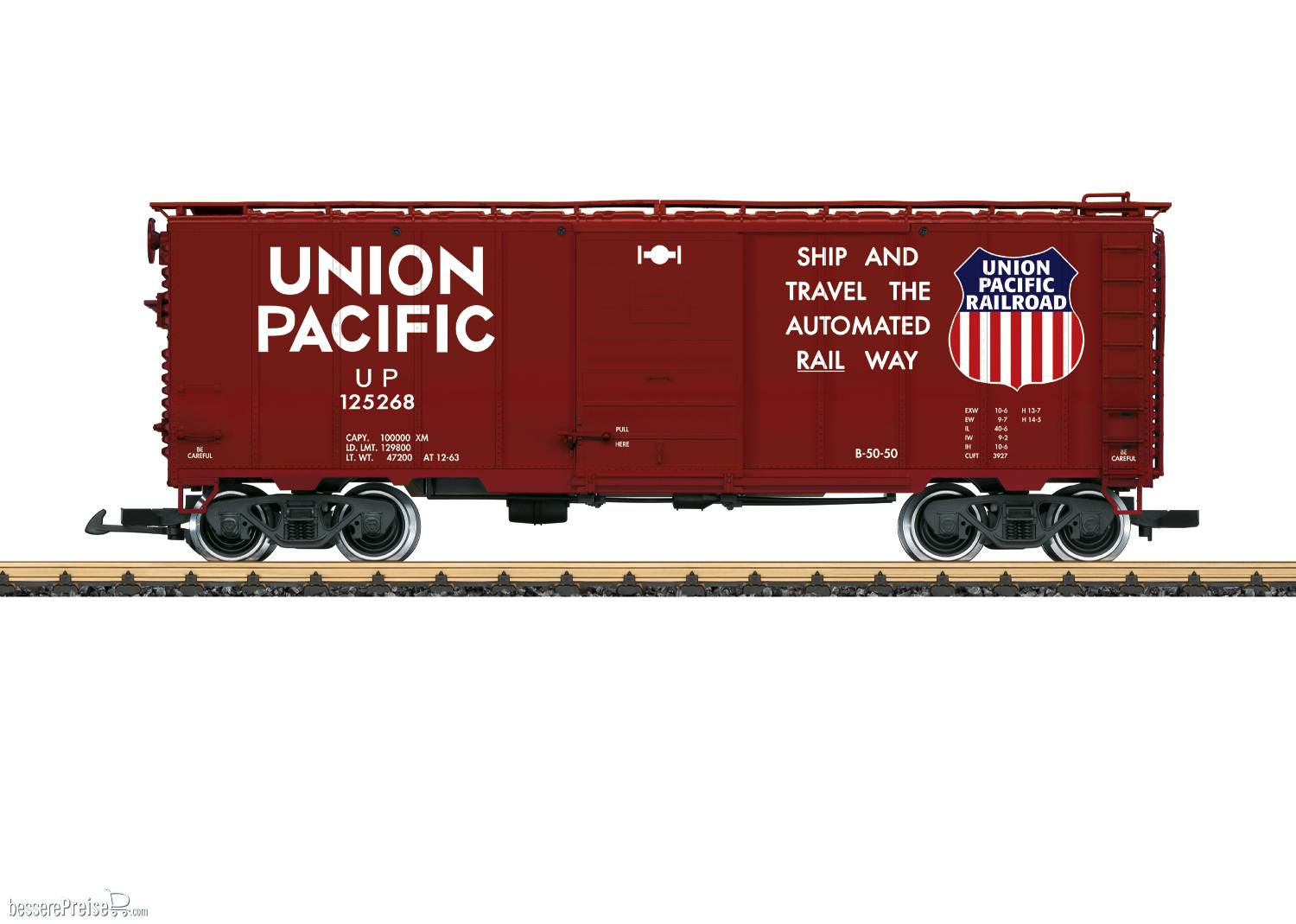 Steel Box Car UP