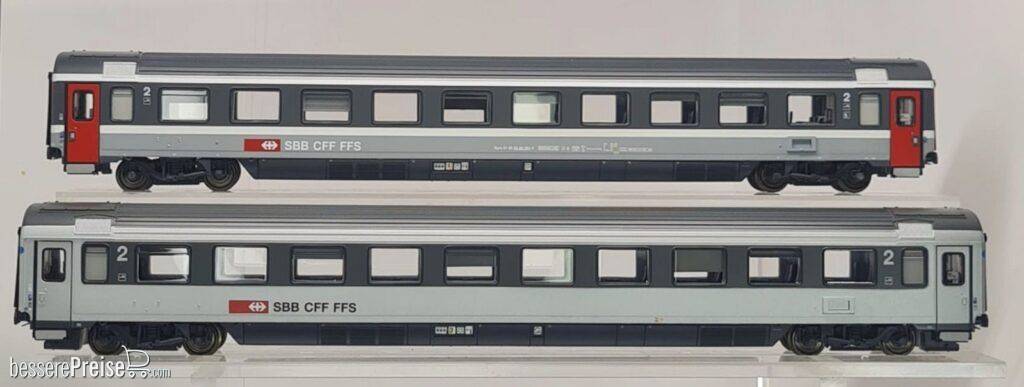 2er Set Personenwagen SBB, Ep.V, Set 3, EC96/97 IRIS