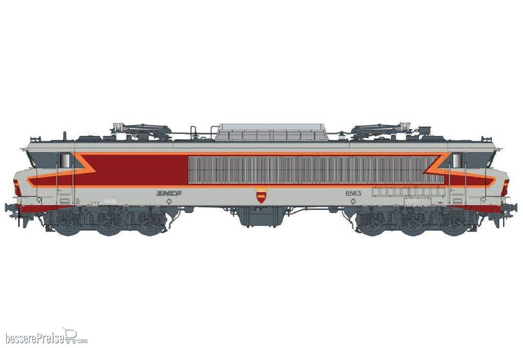 E-Lok CC 6563 SNCF, Ep.IV-V, Arzens, Sound