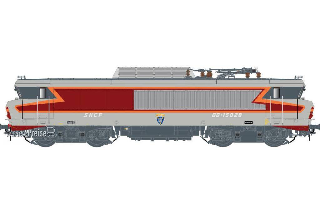 E-Lok BB 15028 SNCF Beton Arzenz Strasbourg, Ep.IV-V AC