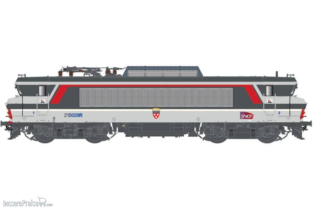 E-Lok BB 15029 SNCF Corail Carmillon Logo, Ep.VI AC Sound