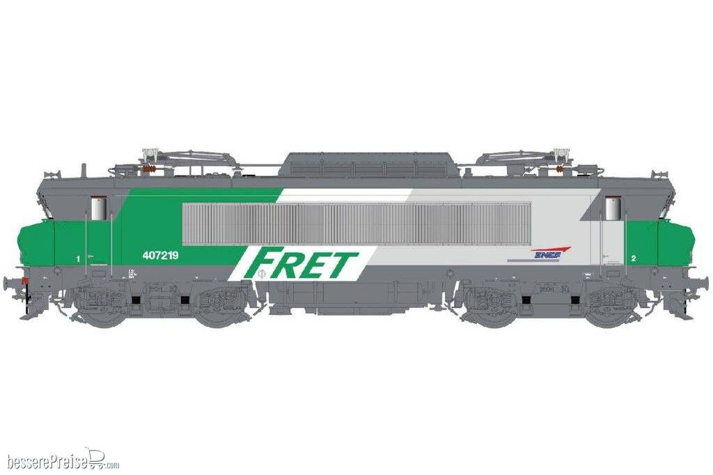 E-Lok BB 407219 SNCF FRET, Ep.V-VI, AC