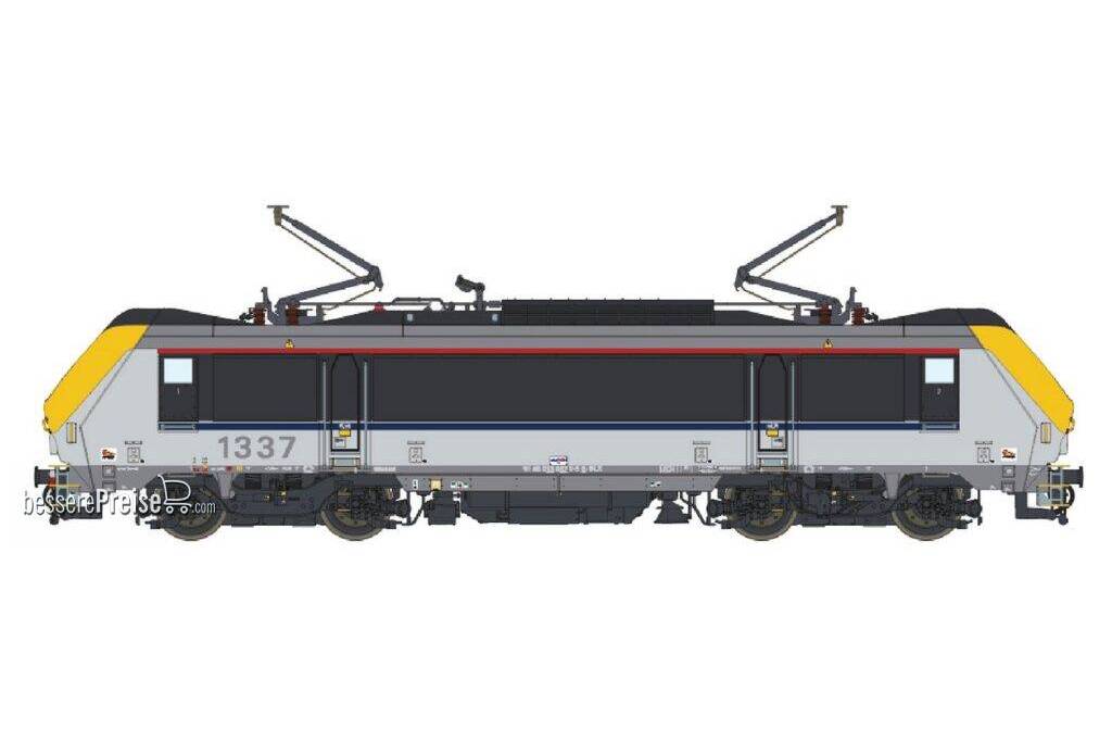 E-Lok HLE 13 (1337) SNCB/B-Logistics, Ep.VI, Sound - Lemke