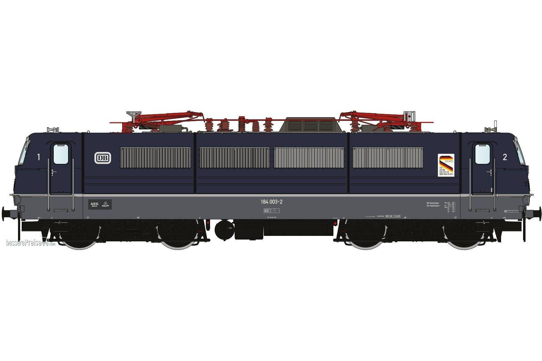 E-Lok BR 184 003 DB, Ep.IVc, Sound