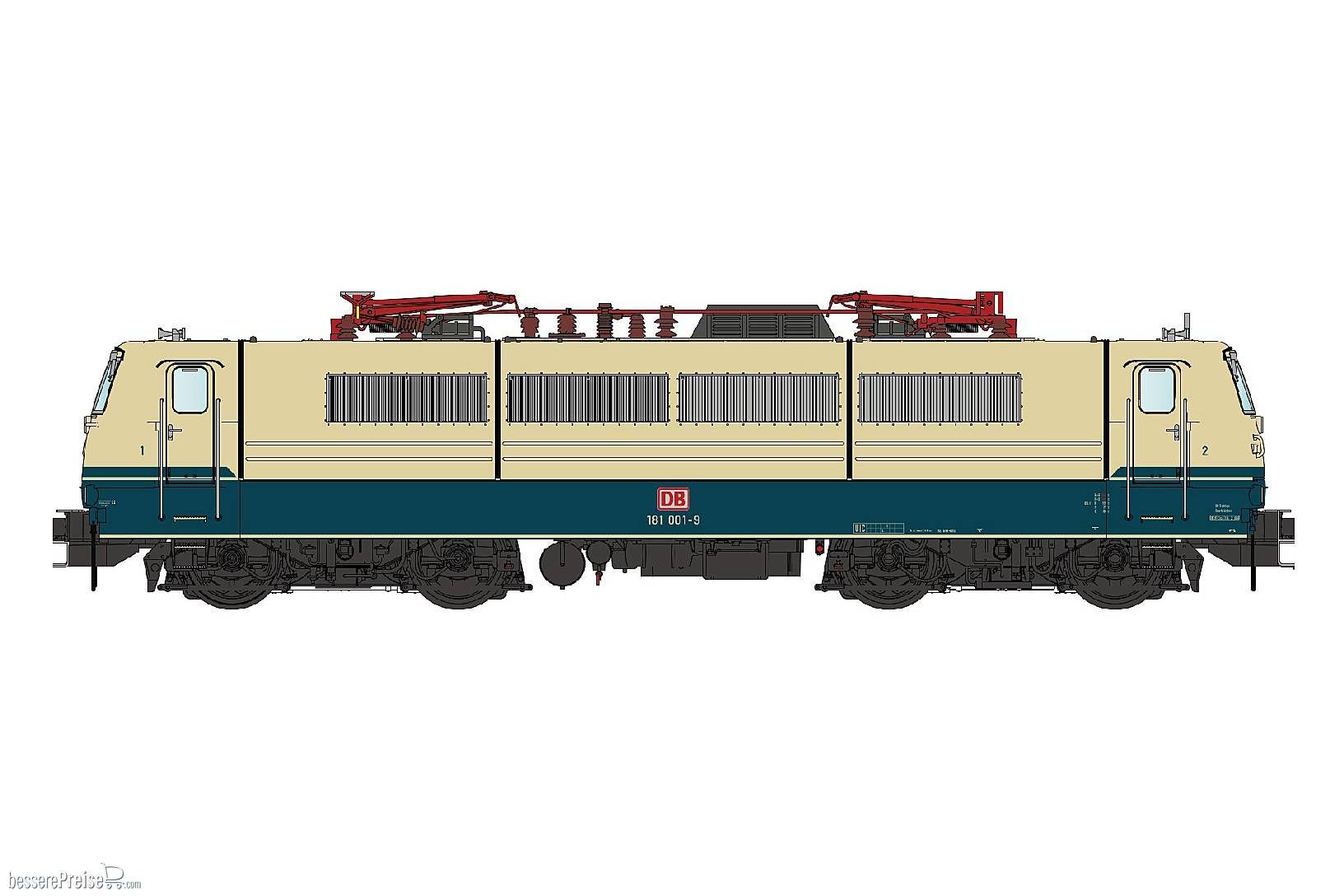 E-Lok BR 181 001 DBAG, Ep.Vb, AC - Lemke