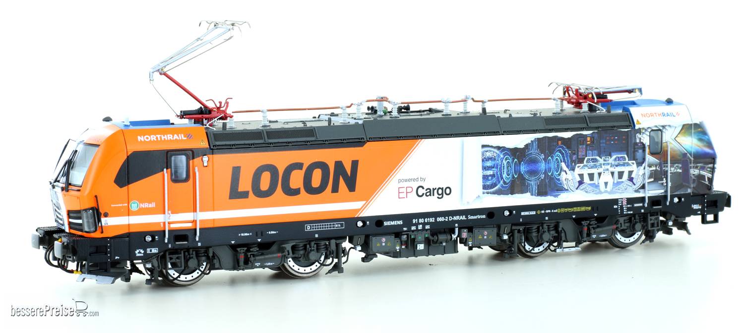 E-Lok BR 192 060 Smartron Locon/EP-Cargo, Ep.VI, AC Sound - Lemke