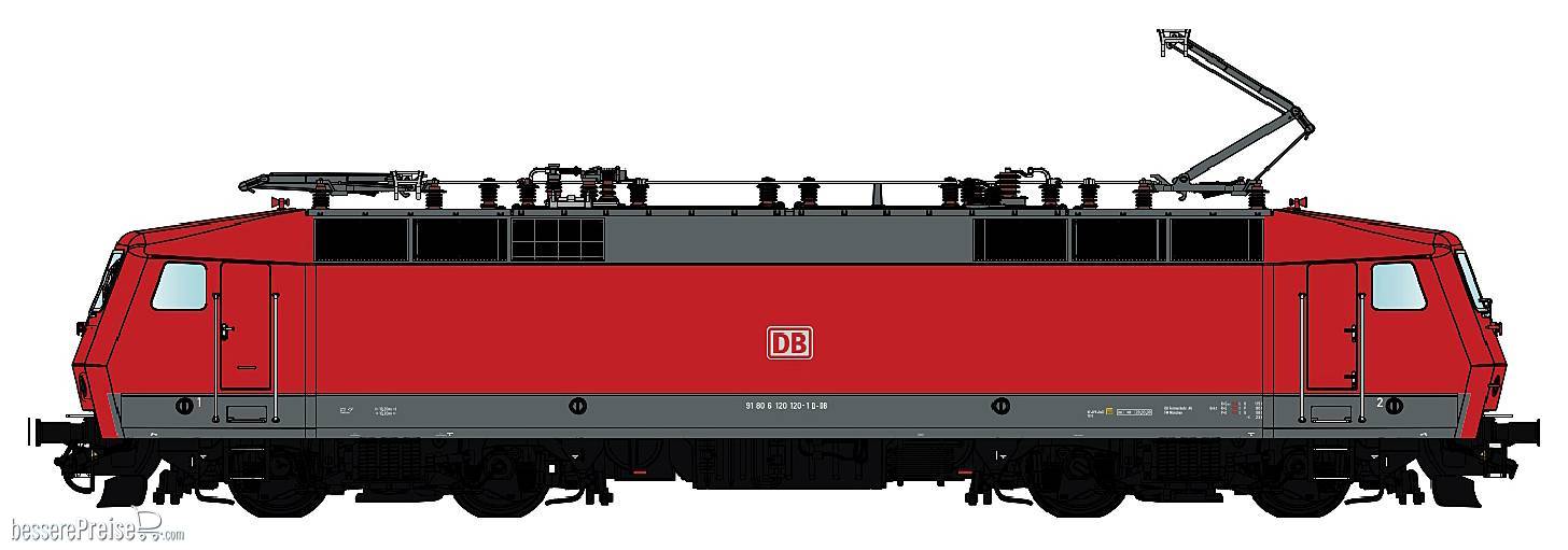 E-Lok BR 120.2 DB Regio, Ep.VI, AC Sound - Lemke
